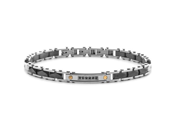 Bracciale 4US: Cesare Paciotti Uomo in Acciaio 4UBR8273 - 4UBR8273